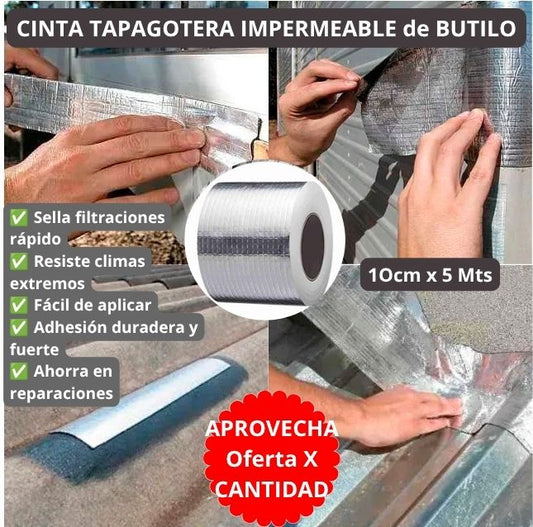 CINTA TAPAGOTERA IMPERMEABLE de BUTILO