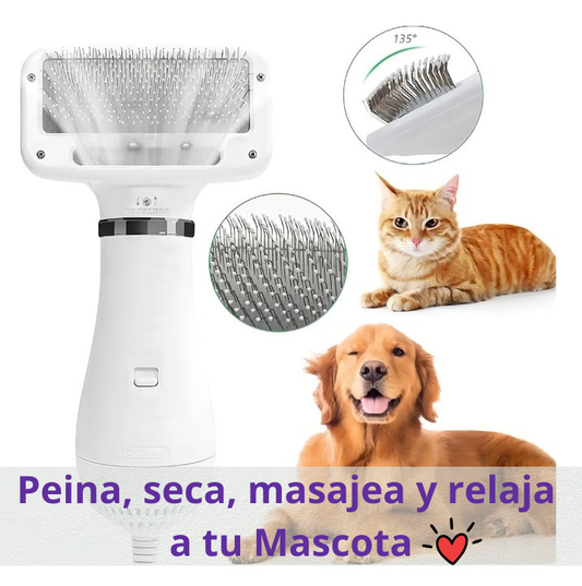 Secador de Pelo 2 en 1 para Mascotas